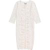 Mud Pie Baby Girl Bow Gown(White)