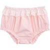 Mud Pie Baby Girl Eyelet Trim Bloomers(Pink)