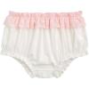 Mud Pie Baby Girl Eyelet Trim Bloomers(White)
