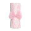 Mud Pie Baby Girl Pink Toile Swaddle & Headband Set