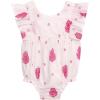 Mud Pie Baby Girl Printed Bubble(Pink Block Print)