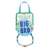 Mud Pie Kids’ Purple Big Sibling Bracelet & Button Pin Set(Blue)