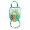 Mud Pie Kids’ Purple Big Sibling Bracelet & Button Pin Set(Green)