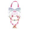 Mud Pie Kids’ Unicorn Glitzy Glam Bracelet Set(Pink)