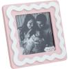 Mud Pie Rectangle Pink Ric-Rac Wood Frame(5 1/2″ x 5 1/2″)