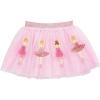 Mud Pie Toddler Girl Ballerina Tutu(Bright Pink Ballerina)