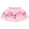 Mud Pie Toddler Girl Ballerina Tutu(Pink Bows)