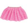 Mud Pie Toddler Girl Flower Flutter Tutu(Bright Pink)