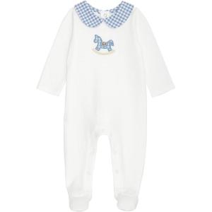 Mud Pie Baby Boy Blue Rocking Horse Sleeper