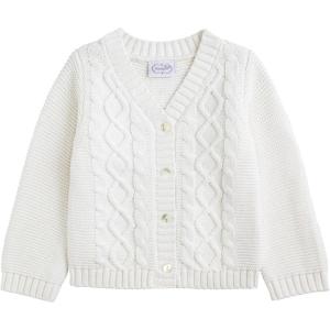 Mud Pie Baby Boy Layette Cardigan(White)