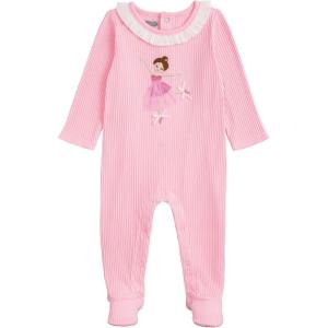 Mud Pie Baby Girl Ballet Sleeper(Pink)