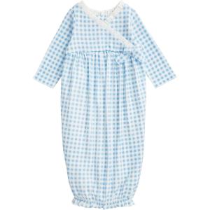 Mud Pie Baby Girl Floral Gown(Blue)
