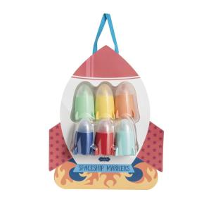 Mud Pie Kids’ Airplane Marker Set(Red)