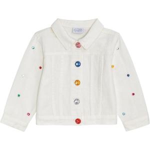 Mud Pie Toddler Girl Denim Jewel Jacket