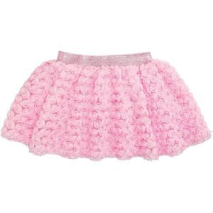 Mud Pie Toddler Girl Flower Flutter Tutu(Light Pink)