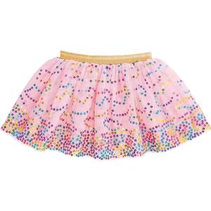 Mud Pie Toddler Girl Rainbow Scattered Sequin Tutu