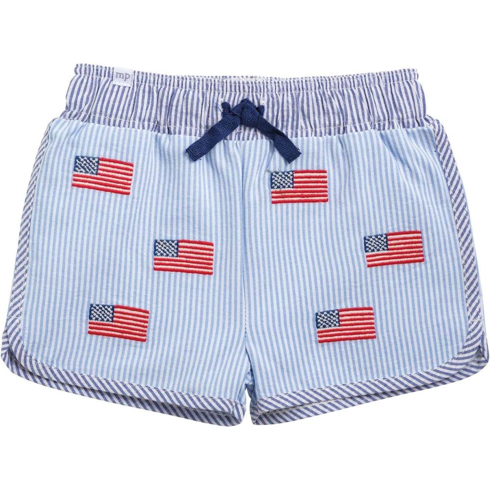 image:imageFlag Patterned Swim Trunks by Mud Pie