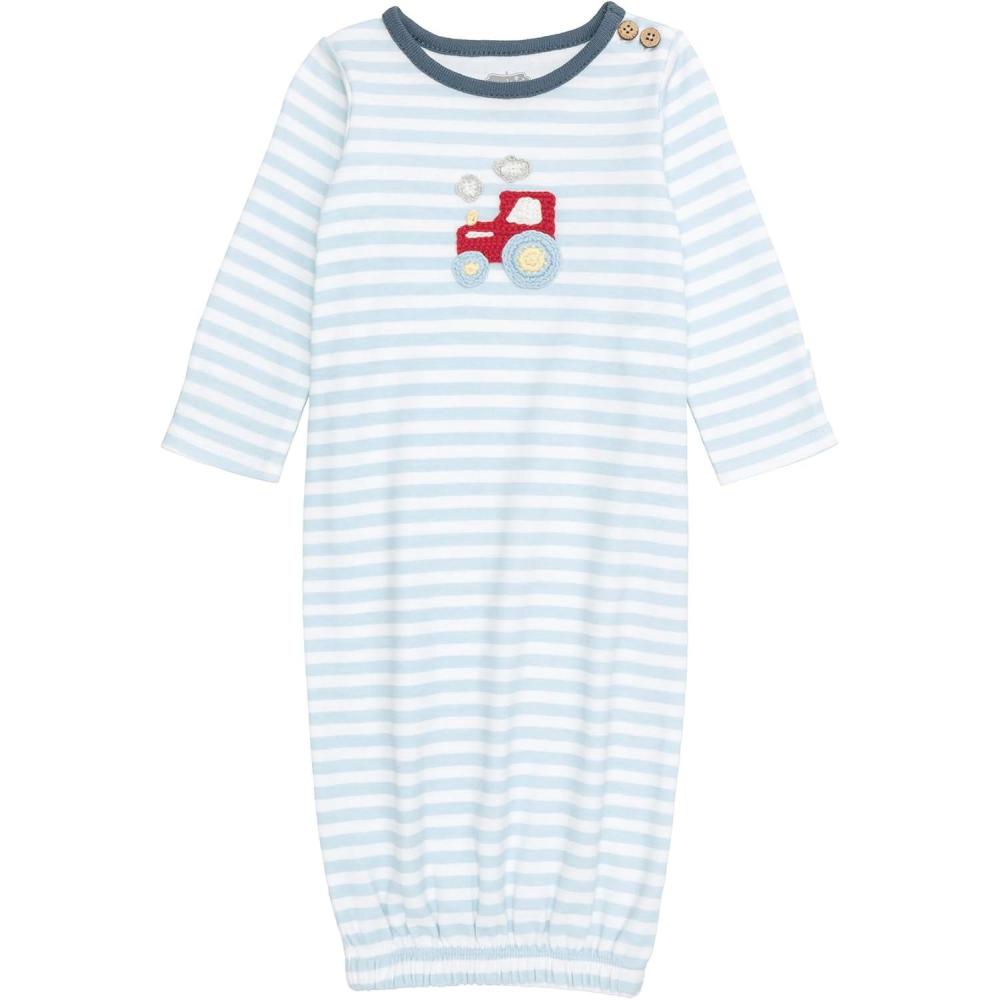 image:imageMud Pie Baby Boy Crochet Tractor Gown 03 Months