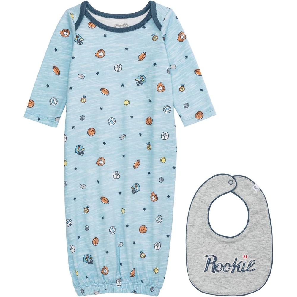 image:imageMud Pie Baby Boy Mixed Sports Take Me Home Gown
