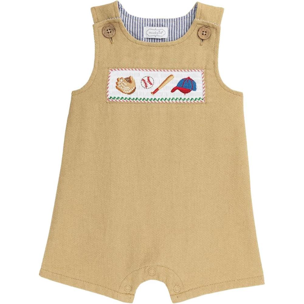 image:imageMud Pie Baby Boy Sports Smocked Jon Jon