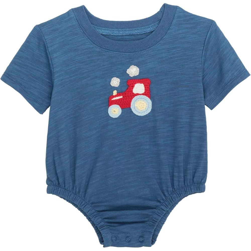 image:imageMud Pie Baby Boy Tractor Tshirt BubbleBlue