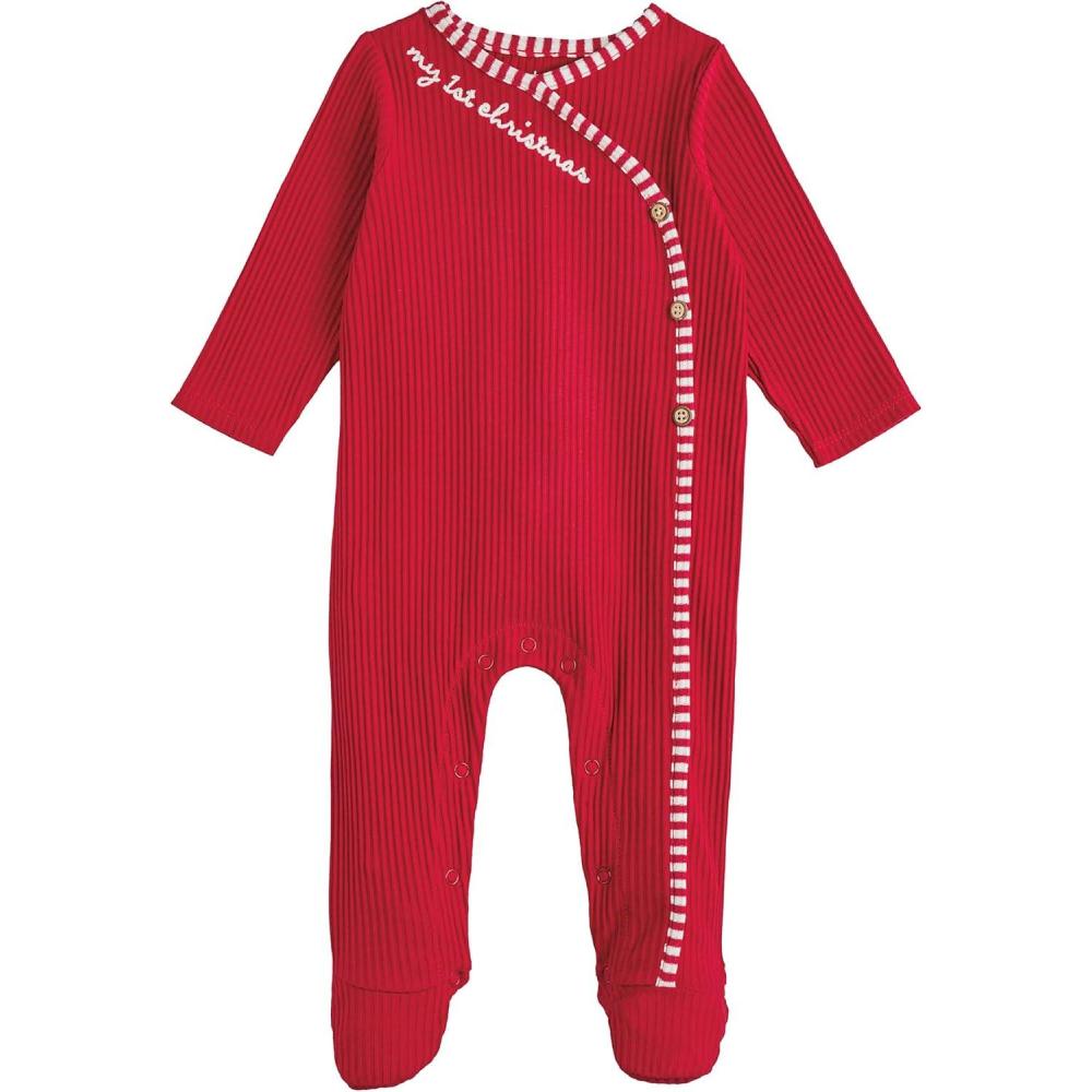 image:imageMud Pie Baby Boys Mud Pie Kids Christmas My 1st Christmas SleeperRed