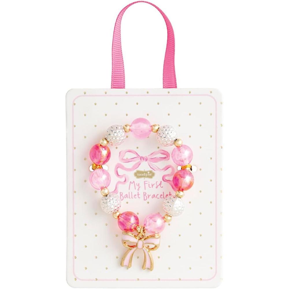 image:imageMud Pie Girls Kids Ballet Bracelet LightPastel Pink 5 12 Dia