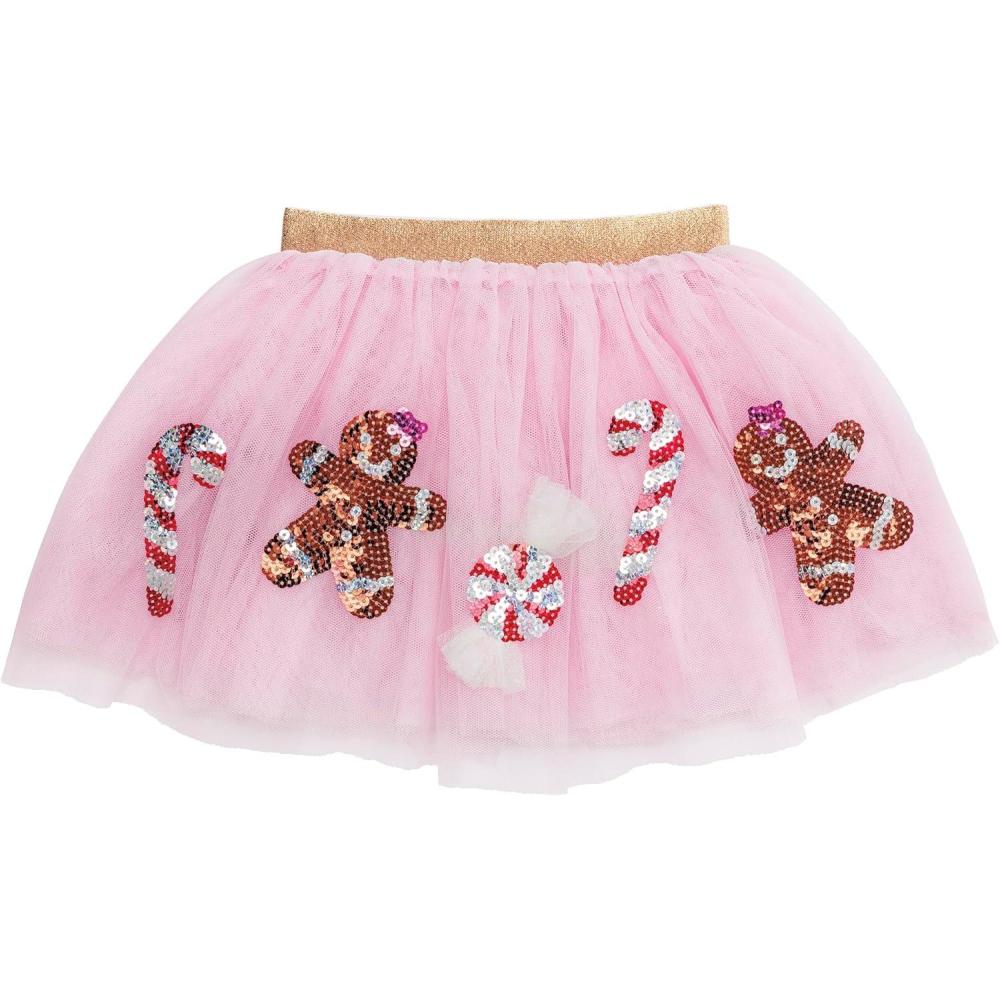 image:imageMud Pie Girls Mud Pie Kids Christmas Candy Cane TutuPink