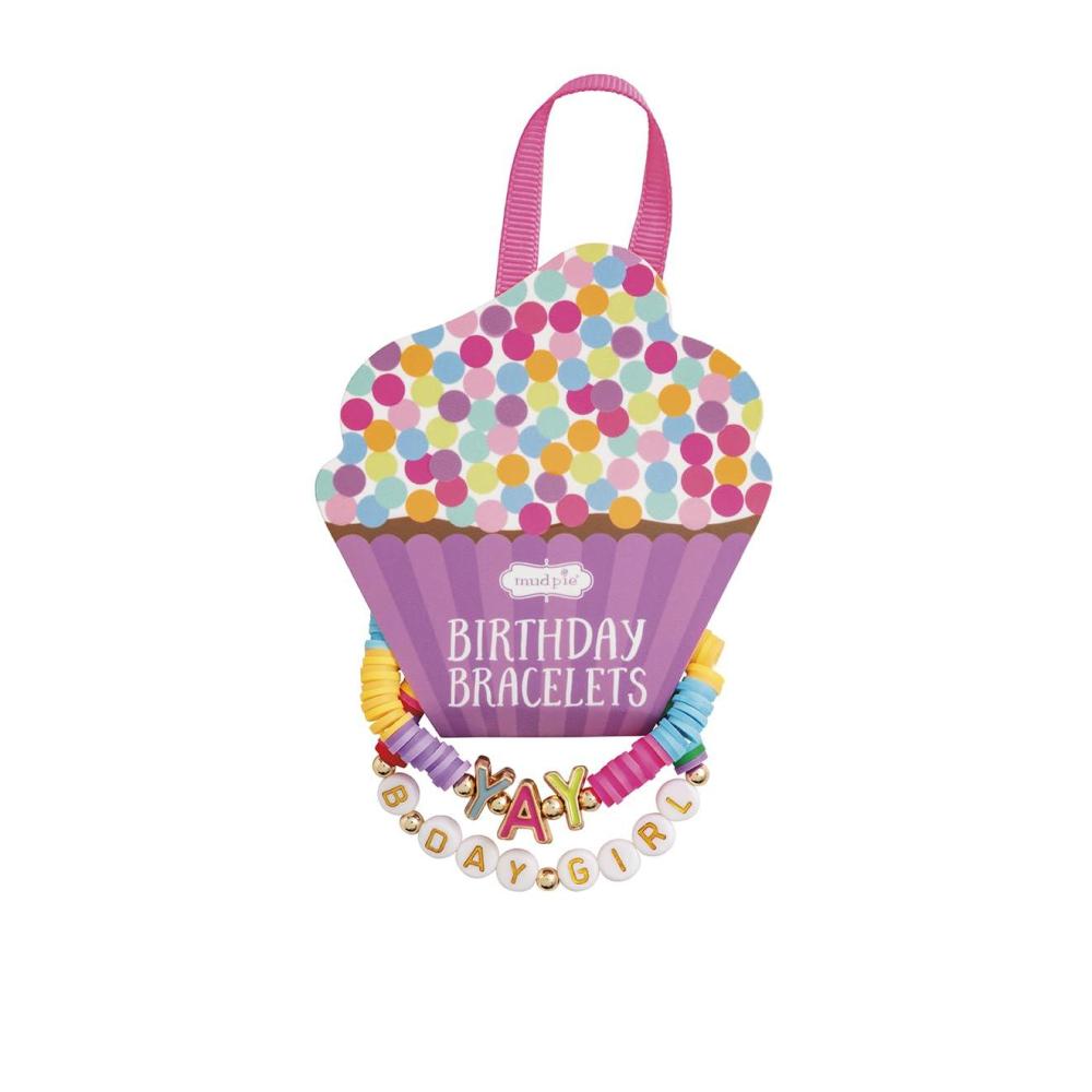 image:imageMud Pie Kids Multi Cupcake Birthday Bracelet SetPurple