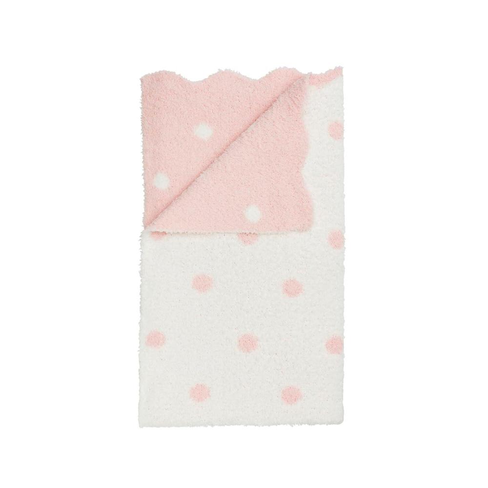 image:imageMud Pie Kids Pink Dot Chenille Blanket