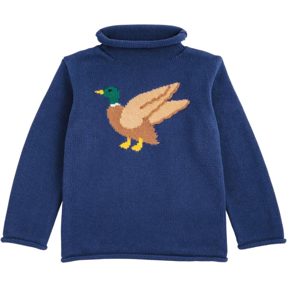 image:imageMud Pie Toddler Boy Duck Rollneck Sweater