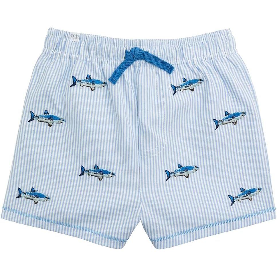 image:imageMud Pie Toddler Boy Shark Swim Trunk