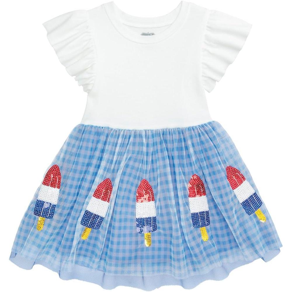 image:imageMud Pie Toddler Girl Sequin Bomb Pop Tutu Dress