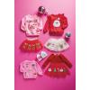 Mud Pie Baby Girls’ Mud Pie Kids Christmas Red Sequin Tutu Dress(Red)