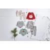 Mud Pie Boys Kids Christmas Merry Sweatshirt Bubble(Grey)