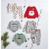 Mud Pie Boys Kids Christmas Merry Sweatshirt Bubble(Grey)