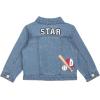 Mud Pie Toddler Boy Sports Denim Patch Jacket