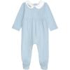 Mud Pie Baby Boy Blue Layette Train Sleeper