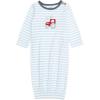 Mud Pie Baby Boy Crochet Tractor Gown, 0-3 Months