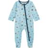 Mud Pie Baby Boy Mixed Sports Zip Sleeper