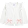 Mud Pie Baby Girl Bow Cardigan