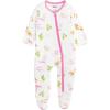 Mud Pie Baby Girl Pink Horse Zip Sleeper