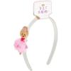 Mud Pie Girls Kids Ballet Acrylic Headband, Pink, One Size Fits Most