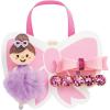 Mud Pie Girls Kids Hair, Purple, Ballerina 2 3/4″ | Clips 2″