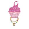 Mud Pie Kids’ Multi Cupcake Birthday Bracelet Set(Pink)