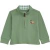 Mud Pie Toddler Boy Duck Quarter Zip Pullover