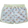 Mud Pie Toddler Boy Duck Swim Trunk(Blue)