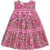 Mud Pie Toddler Girl Floral Print Tier Dress