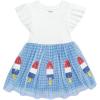 Mud Pie Toddler Girl Sequin Bomb Pop Tutu Dress