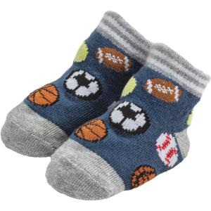 Mud Pie Baby Boy All Sports Socks, 0-12 Months